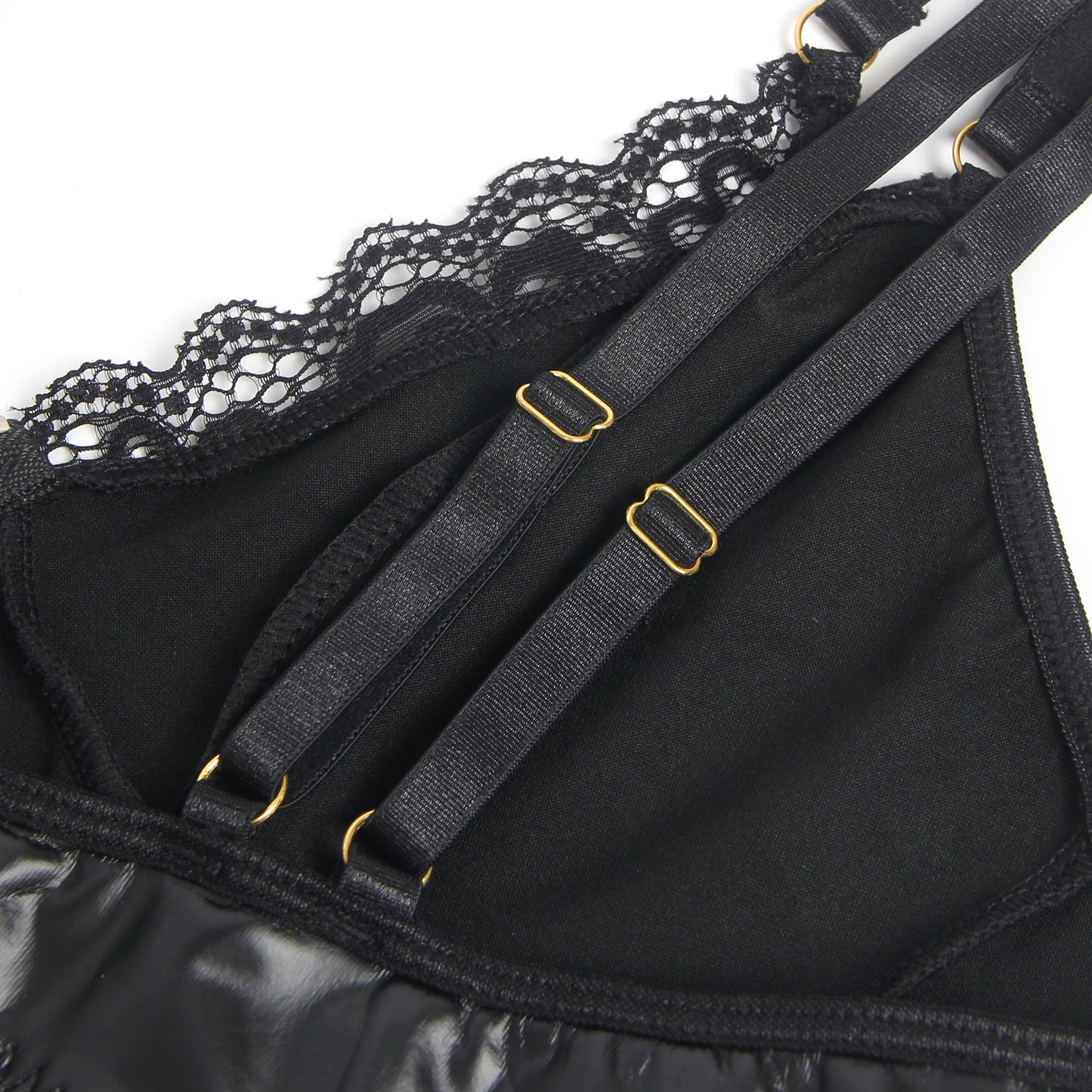 Mirelle™ | Leren Lingerie