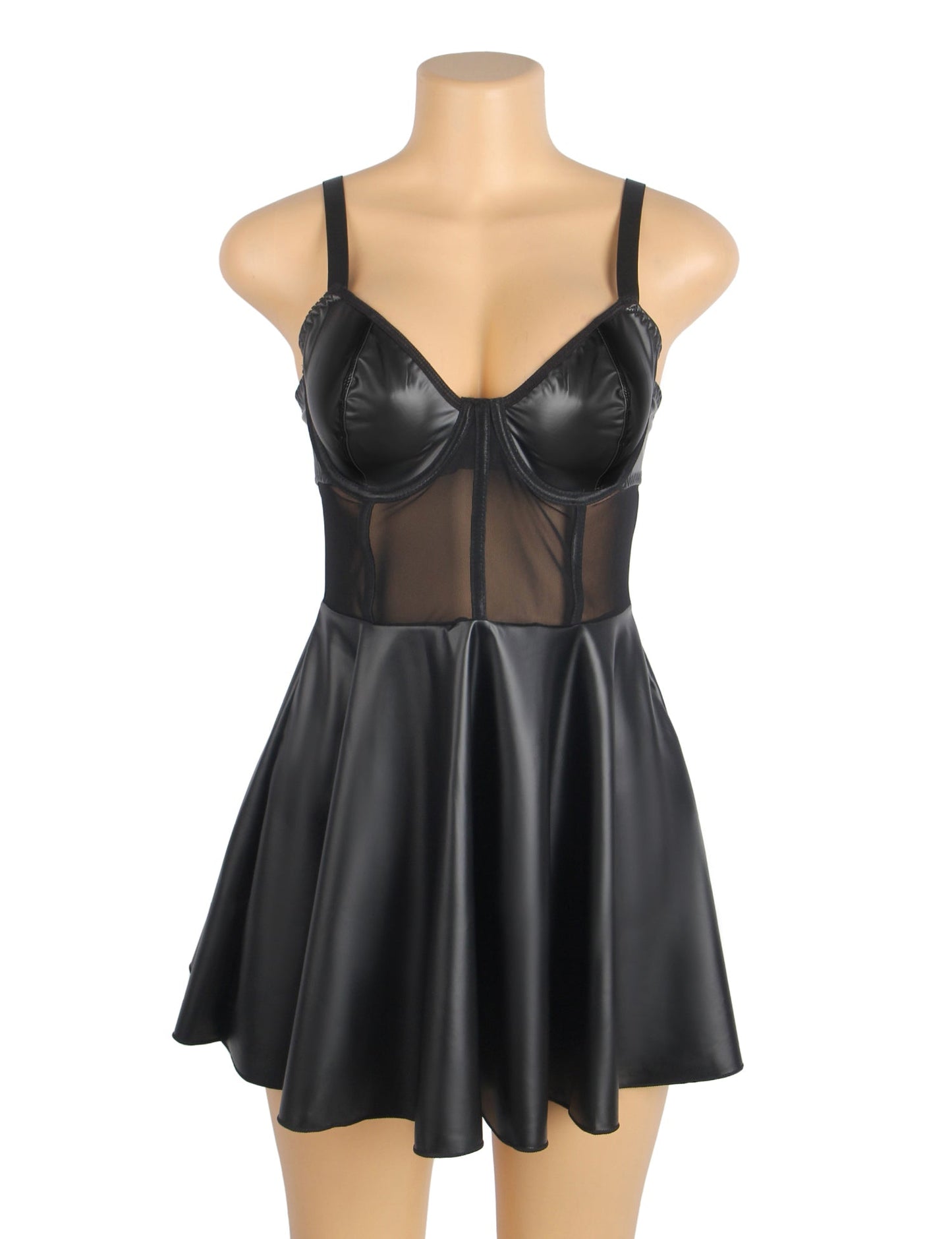 Isabella Valentina™ | Leren Lingerie Set