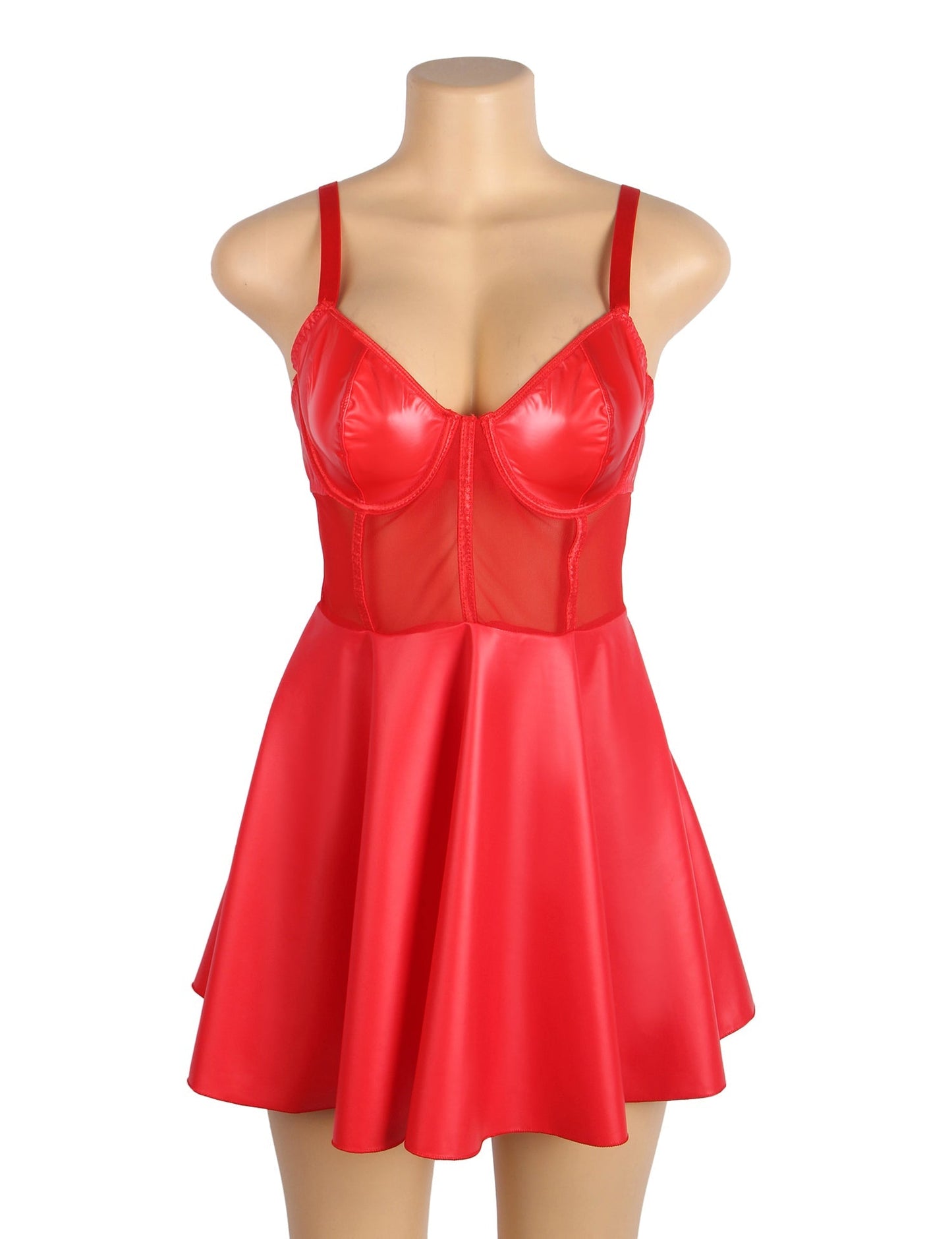 Isabella Valentina™ | Leren Lingerie Set