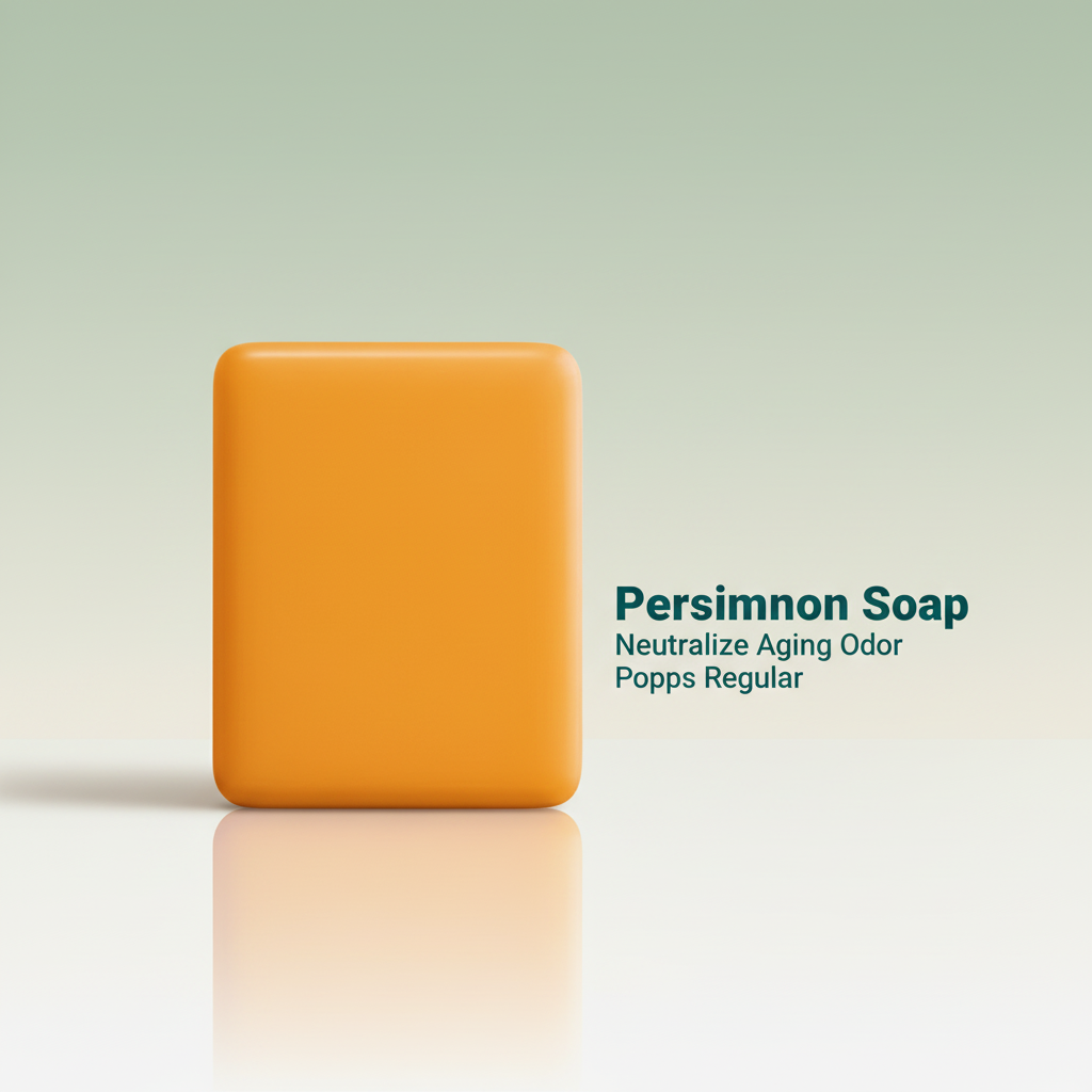 Persimmon soap